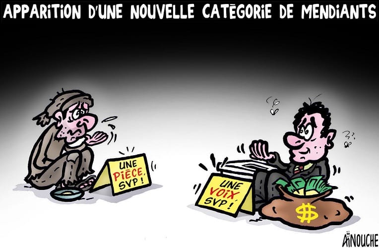 Apparition d’une nouvelle catégorie de mendiants
