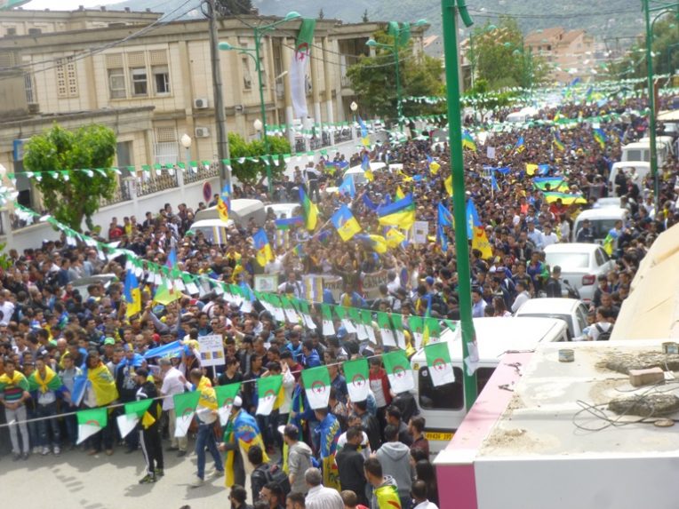 Imposante marche du MAK à Tizi Ouzou pour réclamer l’indépendance de la Kabylie 2