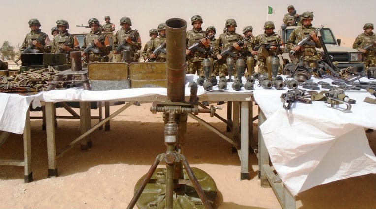 Des armes de guerre découvertes dans cinq casemates à Skikda