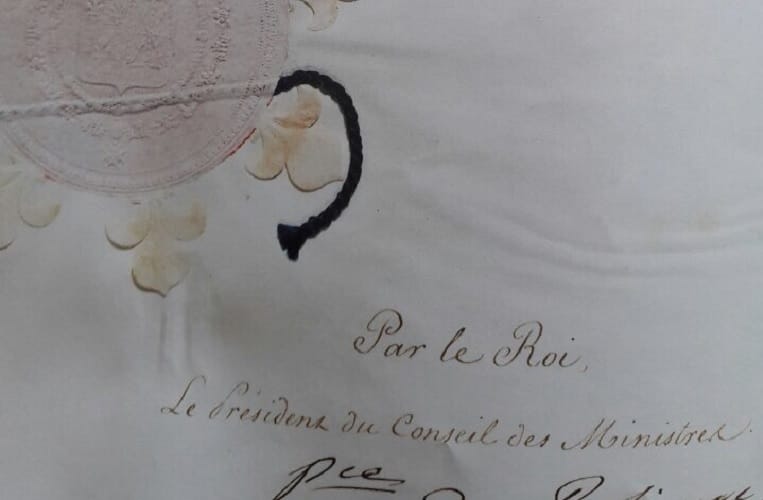 Des documents historiques français dont l’ordre d’invasion de l’Algérie vendus aux enchères