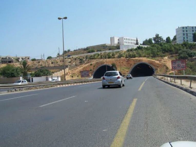 Alger : le tunnel d’Oued Ouchaih partiellement fermé pendant 15 jours