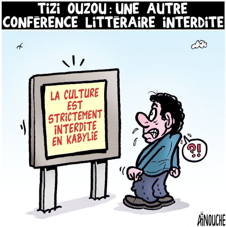 Tizi Ouzou : une autre conférence littéraire interdite