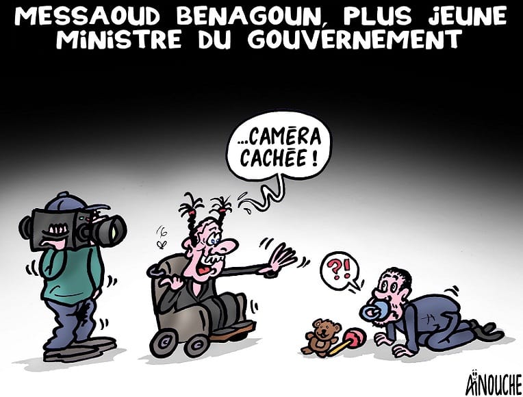 Messaoud Benaggoun, plus jeune ministre du gouvernement