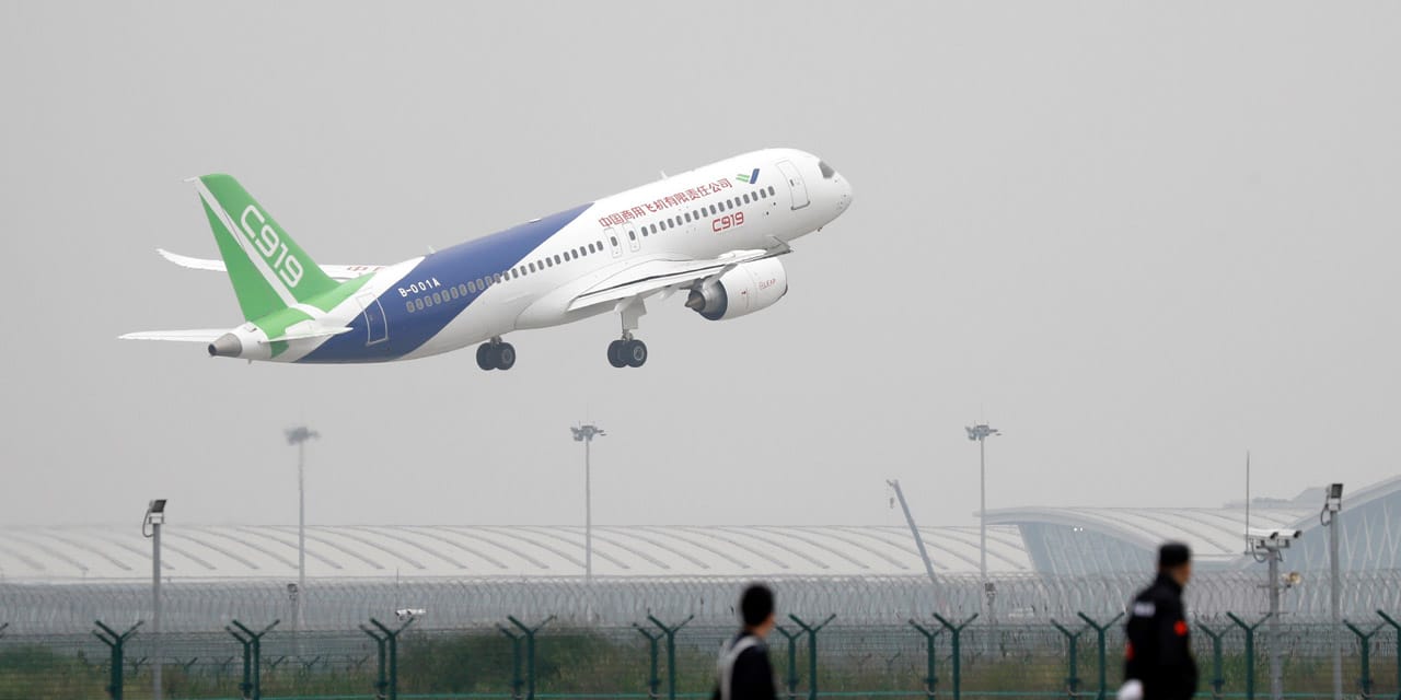 VIDÉO. La Chine lance son premier avion de ligne