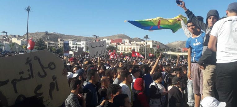 Maroc : la vague de protestation s’étend d’Al-Hoceima vers d’autres villes du pays
