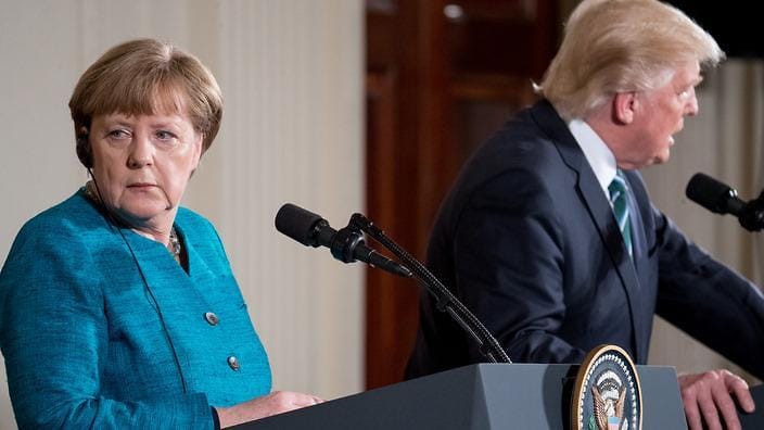 Escalade verbale entre Trump et Merkel