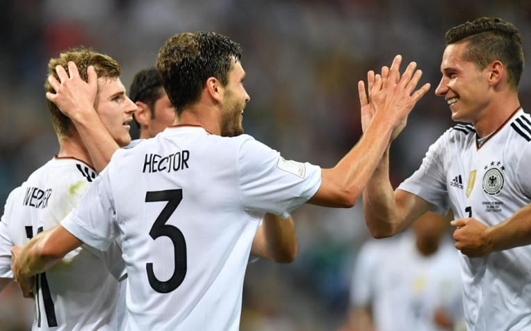 Coupe des confédérations :  l’Allemagne écrase le Mexique et rejoint le Chili en finale