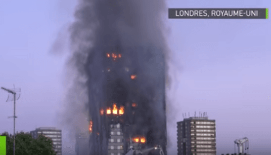 VIDÉO. Plusieurs morts dans l&rsquo;incendie d&rsquo;une tour d&rsquo;habitation à Londres