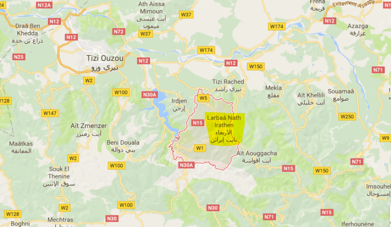 Tizi Ouzou : nuit d’affrontements à Larbâa Nath Irathen