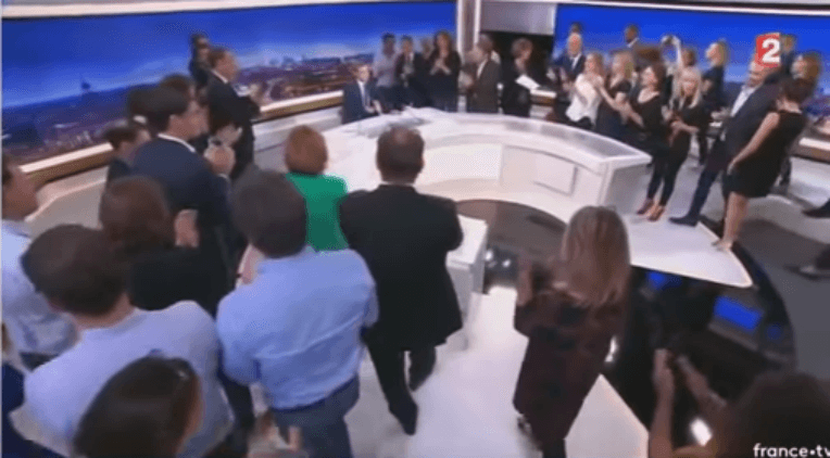 VIDÉO. David Pujadas quitte la présentation du 20h de France 2 : l’hommage de ses collègues