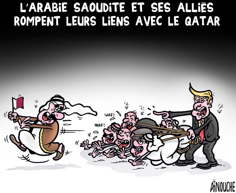 L’Arabie saoudite et ses alliés rompent leurs liens avec le Qatar