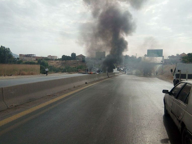 La route Alger – Tizi Ouzou fermée depuis 6h du matin
