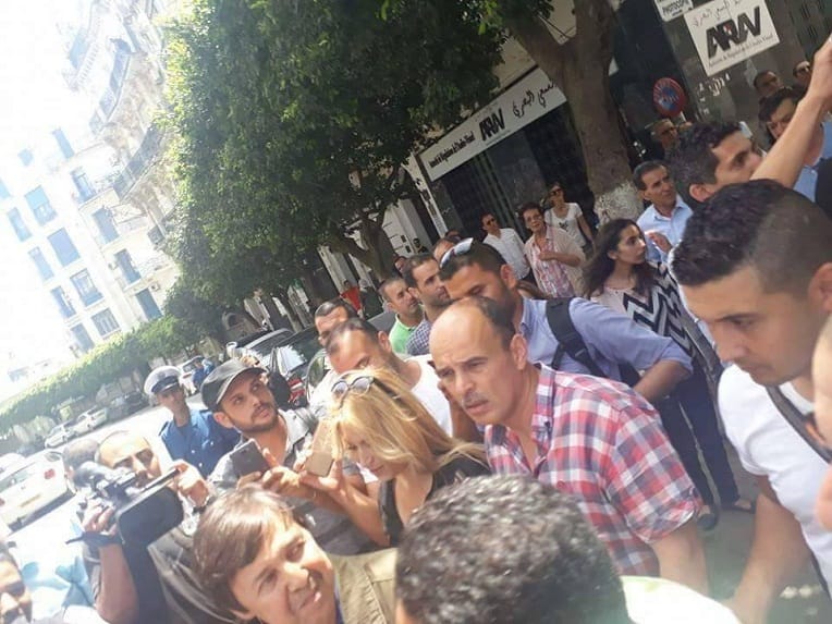 Saïd Bouteflika conspué au sit-in de protestation contre Ennahar TV à Alger