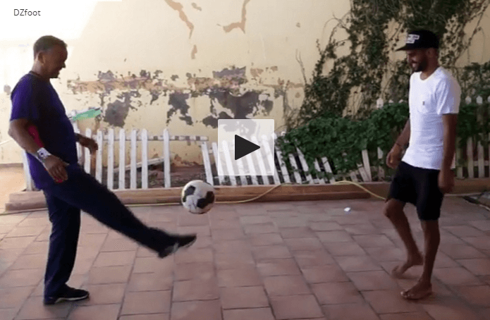 VIDÉO. Mahrez rencontre Belloumi