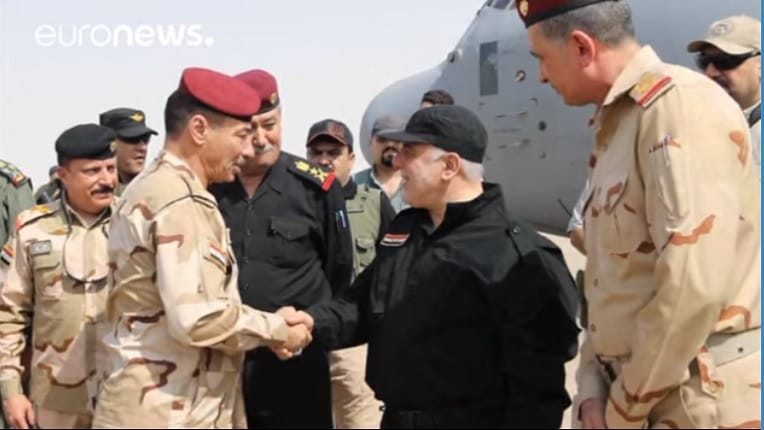 VIDÉO. Le Premier ministre irakien proclame la victoire dans Mossoul libérée