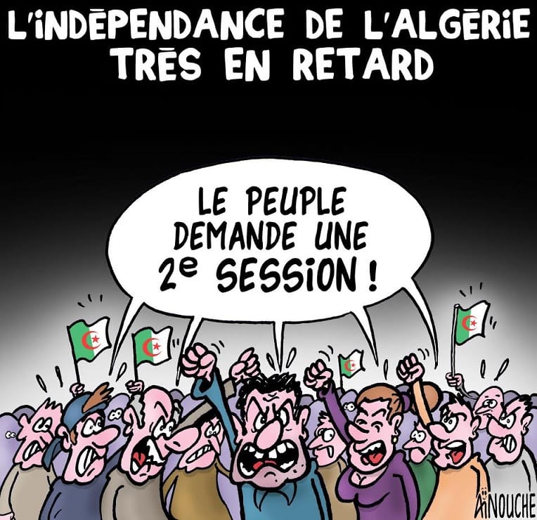 L&rsquo;indépendance de l&rsquo;Algérie