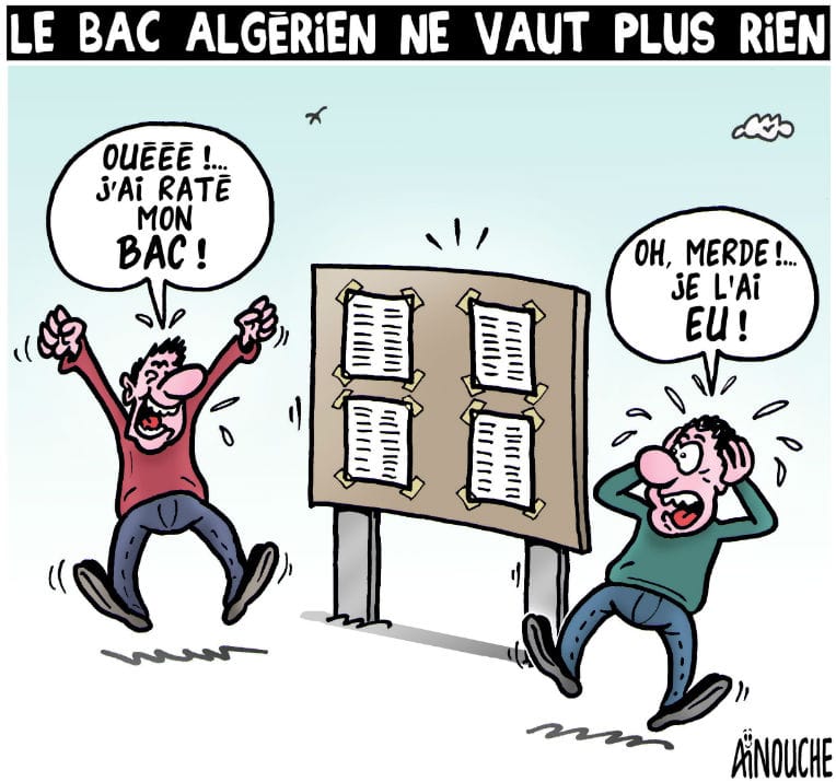 Le Bac algérien ne vaut plus rien
