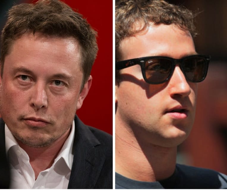 Passe d’armes entre les patrons de Facebook et de Tesla