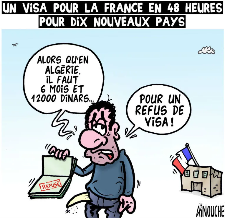 Un visa pour la France en 48 pour dix nouveaux pays