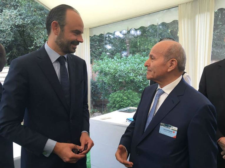 Issad Rebrab rencontre le premier ministre français