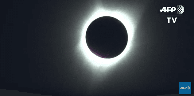 VIDÉO. États-Unis : éclipse totale du Soleil