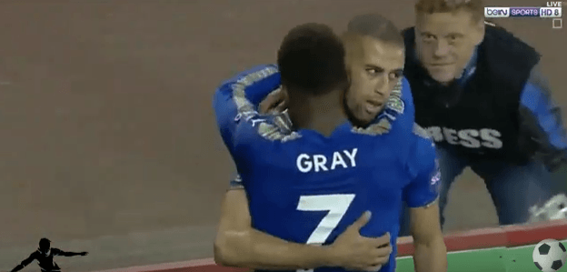 VIDÉO. Coupe de la ligue anglaise : Slimani marque deux buts avec Leicester