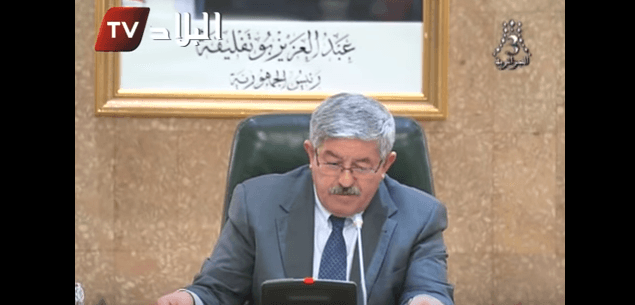 VIDÉO. Ahmed Ouyahia : « l’Algérie a les moyens de faire appliquer la loi dans le calme »