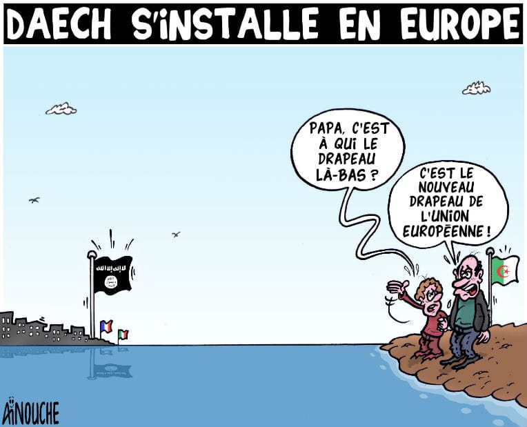 Daech s&rsquo;installe en Europe