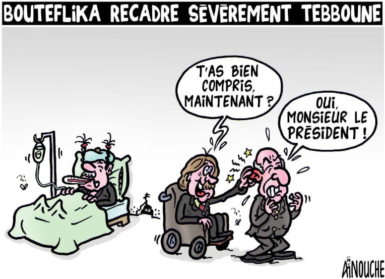 Bouteflika recadre sévèrement Tebboune