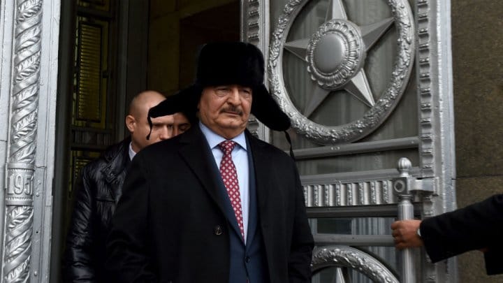 Libye : Moscou « soutient » les efforts d&rsquo;Haftar