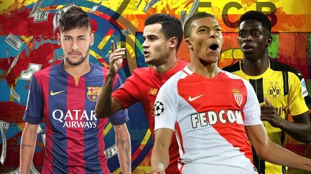 Transferts : De Neymar à Dembélé, ces prix qui s&rsquo;envolent
