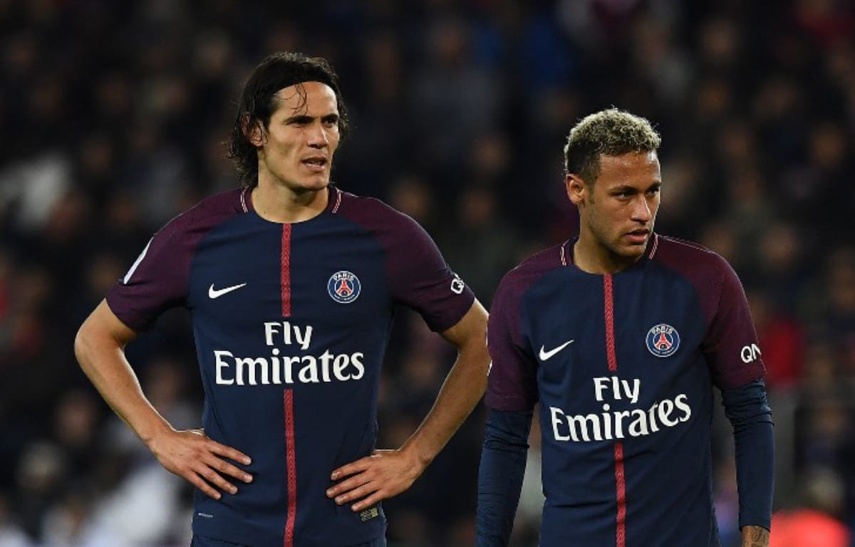 PSG : première querelle entre Neymar et Cavani