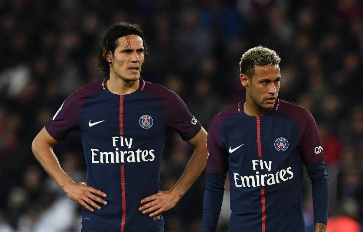 PSG : première querelle entre Neymar et Cavani