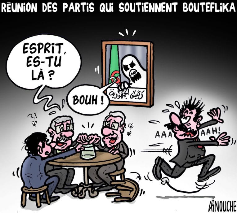 Réunion des partis qui soutiennent Bouteflika