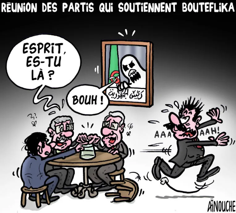 Réunion des partis qui soutiennent Bouteflika