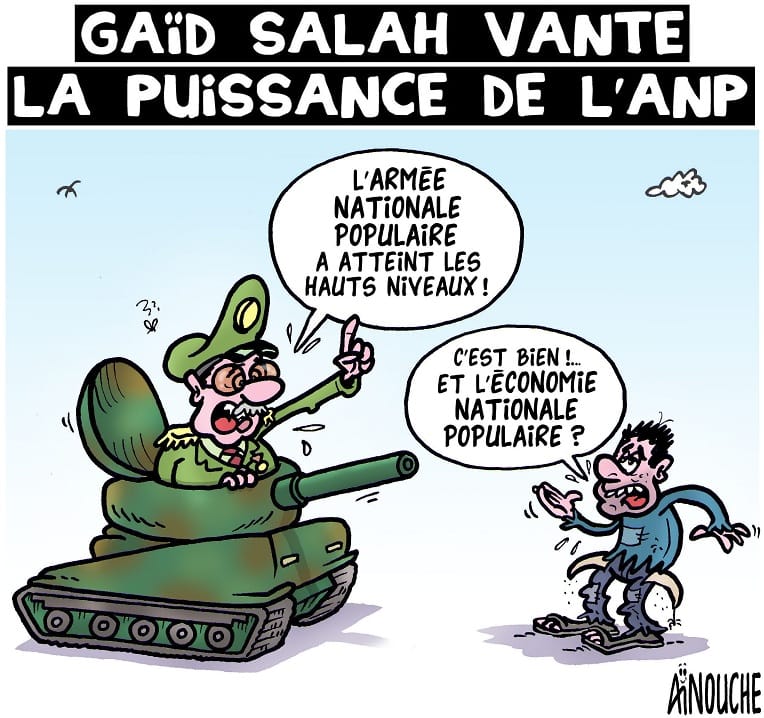 Gaïd Salah vante la puissance de l&rsquo;ANP