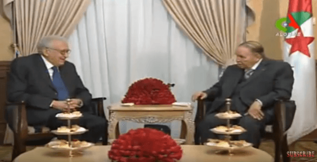 VIDÉO. Bouteflika reçoit Lakhdar Brahimi