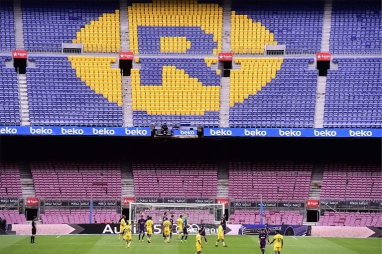 Espagne/7e j. : le Barça gagne à huis clos au nom de la Catalogne