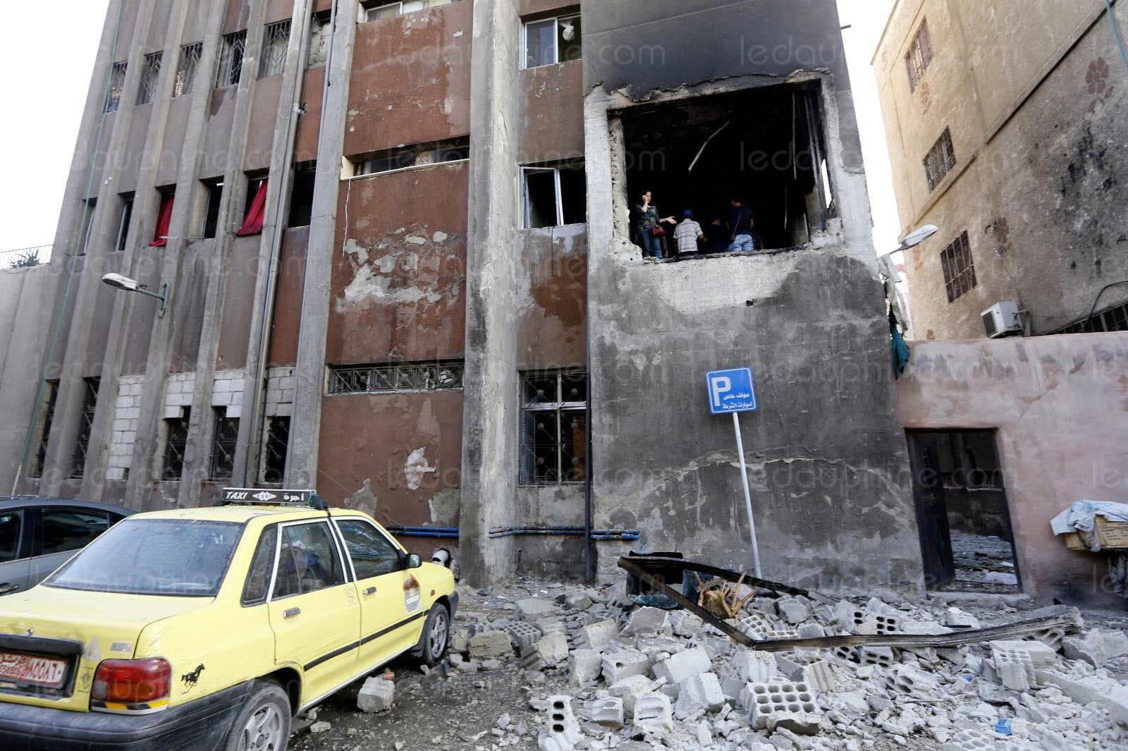 Double attentat suicide près du siège de la police à Damas