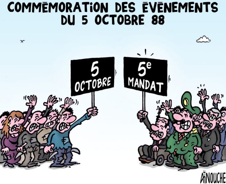 Commémoration du 5 octobre 88