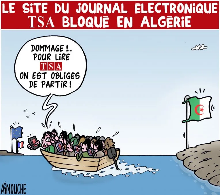 TSA bloqué en Algérie