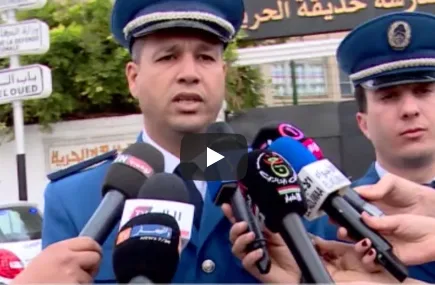 VIDÉO. Élections locales : la police déployée à Alger