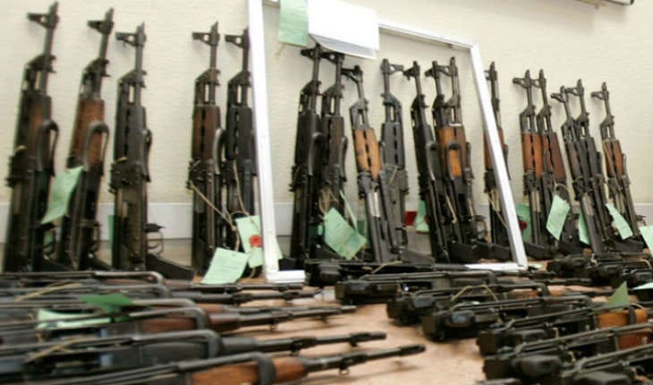 Des armes de guerre découvertes à Tindouf