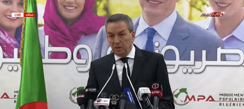 VIDÉO. Amara Benyounes : « C’est la fin de l’islam politique en Algérie »