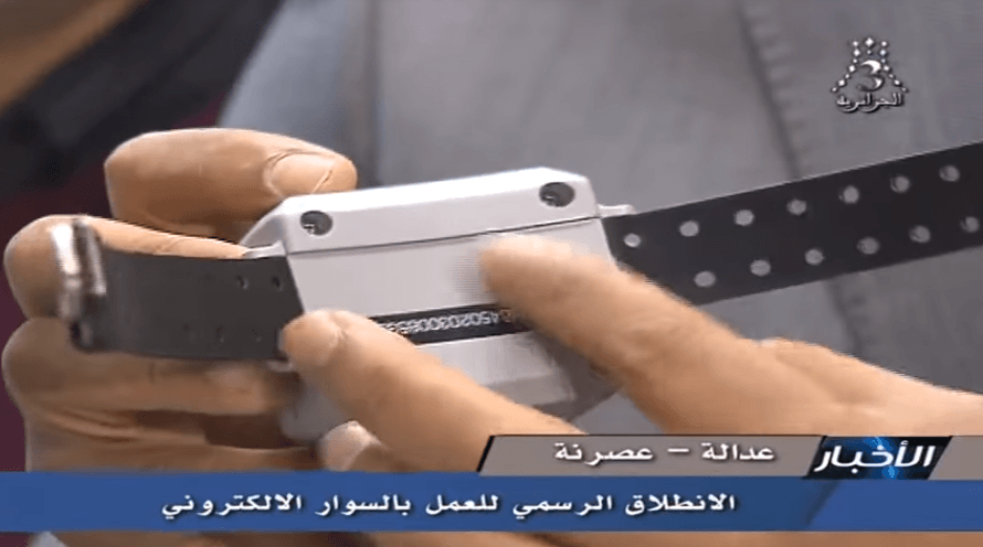 VIDÉO. L’Algérie, premier pays arabe à utiliser le bracelet électronique