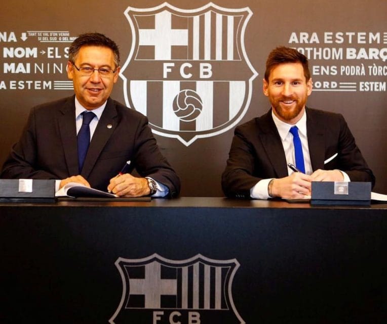Messi signe enfin sa prolongation au FC Barcelone