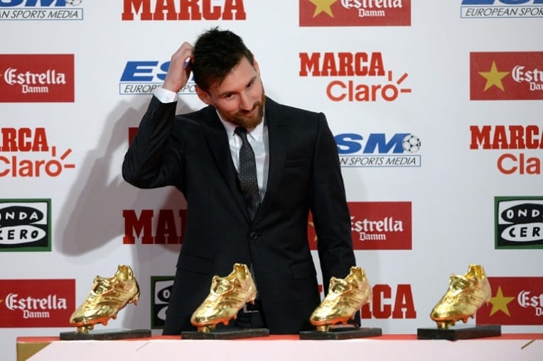 Soulier d’Or : Messi, sacré pour la 4e fois, juge avoir encore progressé