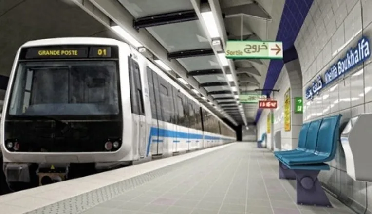 Métro d’Alger : deux extensions mises en service avant la fin de l’année