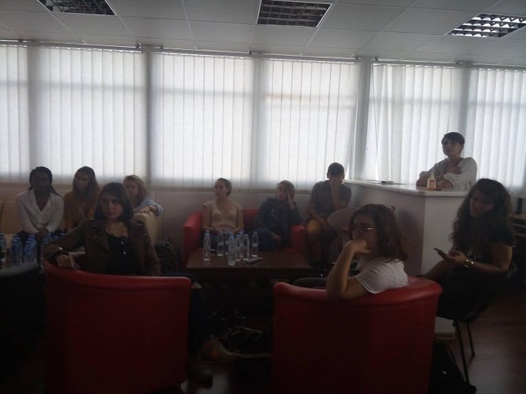Des étudiants de l’École de journalisme de Nice rendent visite à TSA