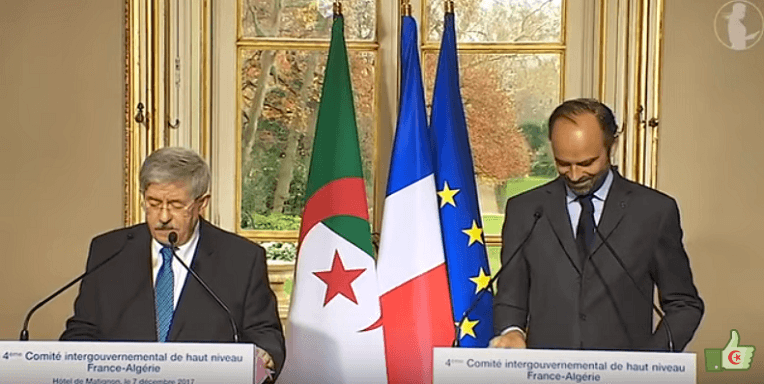 VIDÉO. La conférence de presse conjointe Ahmed Ouyahia – Edouard Philippe
